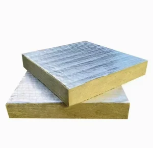 Aluminum Foil Rock Wool Insulation Board for Roof and Wall Insulation