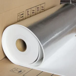 Aluminum Silicate Ceramic Fiber Paper Self Adhesive Flame Retardant Insulation Pad Customizable Shandong