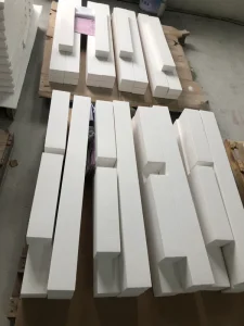 Aluminum Silicate Ceramic Fiber Refractory Partition Panels and Baffles for Furnace Chamber
