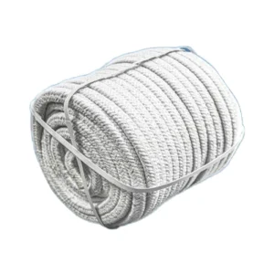 Aluminum Silicate Ceramic Fiber Rope Pipe/Cable Covering Heat Insulation Sealing Fireproof Henan Manufacturer