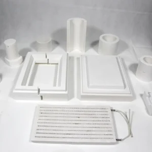 Aluminum Silicate Ceramic Fiber Shaped Parts Polycrystalline Mullite Alumina Fiber Refractory Product