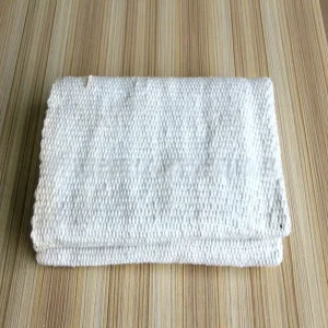 Aluminum Silicate Fiber Cloth High Temperature Resistant Heat Insulation Industrial Fireproof Fabric 600C Working