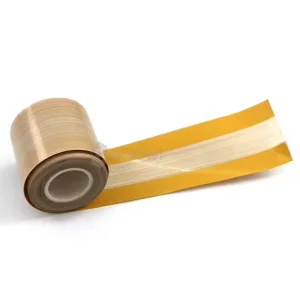 Anti Adhesion for Packaging Heat Sealer PTFE Coated Fiberglass Sealing Tape Anti Static PTFE Tape