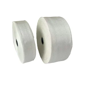 Anti Corrosion Fiberglass Binding Tape High Temp Glass Ribbon for Boiler Thermal Protection