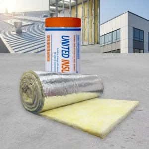 Australia Market AS/NZS 1530.1 Metal Building Roof Fiberglass Insulation Blanket R1.3 Fiber Glass Wool Roll with Aluminium Foil