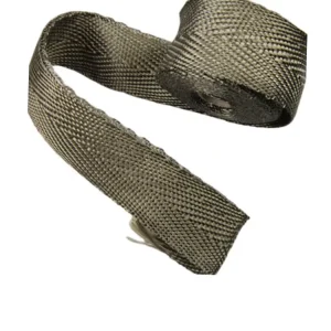 Auto Exhaust Pipe Fiberglass Wrap Tape 25mm High Temperature Insulation Sleeve