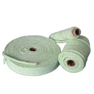 BIOWOOL Bio Soluble Braided Ceramic Fiber Rope Refractory Gasket Product