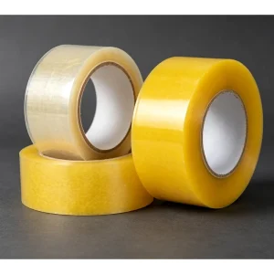 BOPP Jumbo Packing Tape Single Sided Pressure Sensitive Adhesive 10m Anti UV Carton Sealing Tape