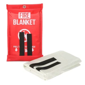 BS EN 1869 Fire Retardant Fiberglass Fire Blanket for Suppression Extinguishment Small Kitchen Workshop Fires