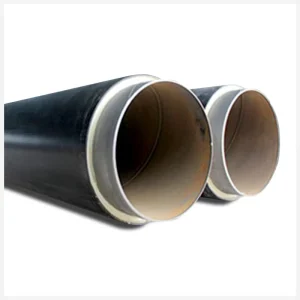 BS EN253 Standard DN200mm Insulated Hdpe Pipe Jacket Prefabricated Thermal Insulation Pipes