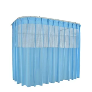 Bacteriostatic Medical Curtain Flame Retardant Partitions Hospital Bed Cubicle Curtains