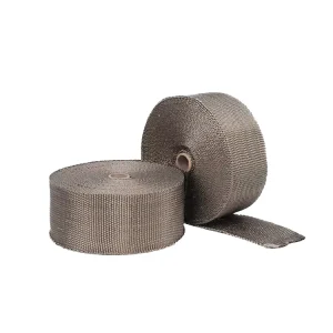 Basalt Fiber Woven Exhaust Header Pipe Wrap Insulation Tape