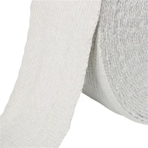 Best Quality High Temp Resistant Thermal Insulation Woven Ladder Ribbons Webbing Ceramic Fiber Tape