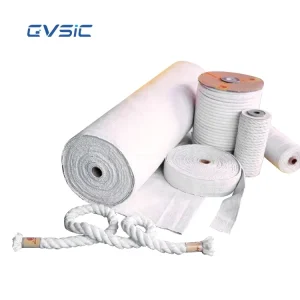 Best Quality High Temperature Thermal Insulation Ceramic Fiber Sleeve Ceramic Fiber Tape