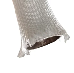 Big Size High Temperature Fiberglass Braided Sleeve Heat Shield Cover for Generator