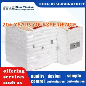 Bio Soluble High Alumina 1260 Ceramic Fiber Folding Module Fireproof Refractory Fibre Insulation Modules for Furnace