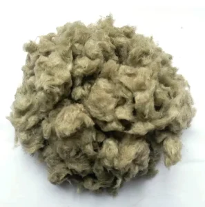 Blown In Rock Wool Fiber Spray Insulation Mineral Fiber Loose Fill Insulation