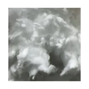 Blown in Glass Fiber Spray Cotton Loose Fill Heat Insulation Material for Interior Building