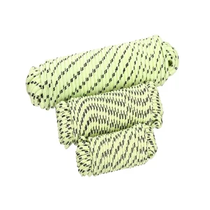 Braided Cotton Rope Basket and Double Braid Rope 3mm 4mm 5mm