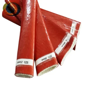 Braided Fiberglass Sleeve High Temperature Cable Fire Sleeve
