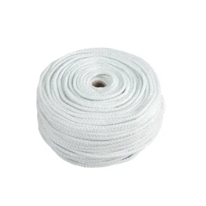 Braided Round Wick Rope Fiberglass Rope OEM High Density Glass Fiber Rope
