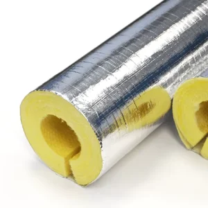 Building External Wall pipeline Insulation Aluminum Foil Fiber Glass Wool Insulation Materials