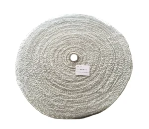 Building Material Refractory Fibre Mineral Wool Textiles Thermal Insulation Fire Ceramic Fiber Tape for Boiler Door Sealing
