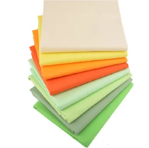 Bulk 8pcs lot Pre cut 40*50cm Solid Color Cotton Craft Fabric Fat Quarter Bundles for Cloth Patchwork Hand Sewing