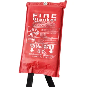 CE Certification EN1869 Fire Blanket Emergency Blanket Fiberglass Fire Blanket for Kitchen