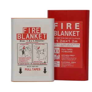 CE Certified 430g m2 Fire Insulated Blanket New Design In Vehicle Fiberglass Fabric Hang on the Wall for Fire Fighting