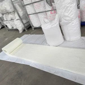 CE Certified Ceramic Fiber Wool Mat Blankets 10mm Roll Ceramic Fiber Roll Felt Insulator