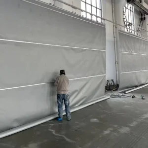 CE Certified Fire Smoke Curtain