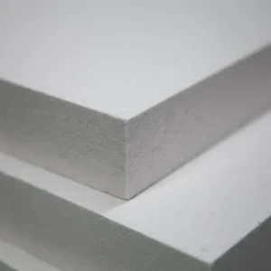 CFB 005 Alumina Ceramic Fiber Board Square Shape Customizable Length Heat Insulation Material