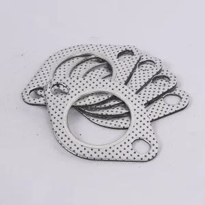 Car Exhaust Pipe Flange Gasket Racing Tuning Muffler Gasket Stainless Steel Universal Auto Parts Gasket