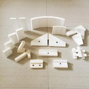 Ceramic 92% 95% High Alumina Content Wear Resistant Ceramic Liner Plates for Protection Wear Resistant Components