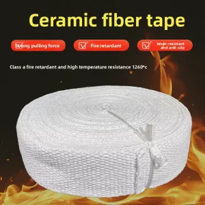 Ceramic Fiber Belt High Temperature Resistant Flame Retardant Heat Insulation Anti-scalding Sealing Strip