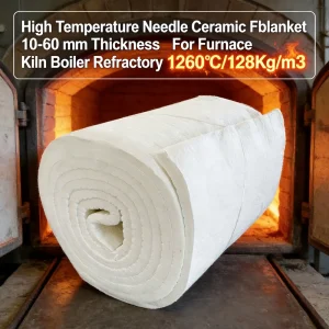 Ceramic Fiber Blanket 1260 Refractory Insulation Material Thermal Conductivity for High Temperature Furnace Kiln