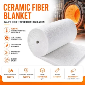 Ceramic Fiber Blanket for Kiln Dryer Tunnel Kiln Thermal Insulation Refractory Material