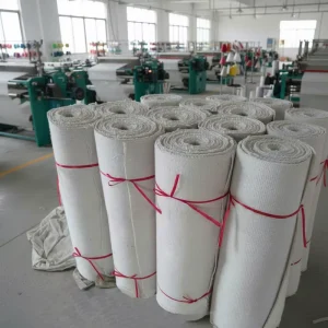 Ceramic Fiber Cloth Blanket Refractory Fire Resistant High Temperature Insulation Material