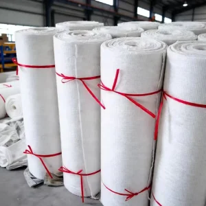 Ceramic Fiber Cloth Blanket Refractory Fire Resistant High Temperature Insulation Material 600C Working Temperature Thermal