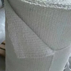 High Temperature Resistance 1260C Ceramic Fiber Cloth Fireproof Insulation Fabric for Refractory Industrial Use