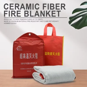Ceramic Fiber Fire Blanket Light Weight Excellent Insulation Performance Good Thermal Stability Good Chemical Stability Easy