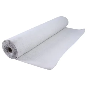 Ceramic Fiber Fireproof Cloth Aluminosilicate High Temp Fabric with Steel Wire Reinforcement Factory Direct