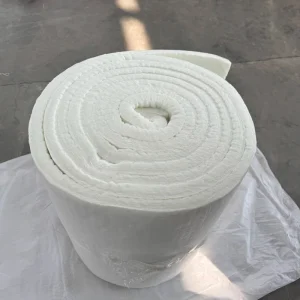 Ceramic Fiber Insulation Baffle Fire Blanket Excellent Tearing Resistant WhiteFurnace Insulation Ceramic Fiber