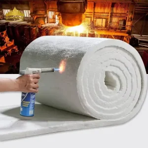 Ceramic Fiber Insulation Blanket High Temperature Kiln 1260c 1450c for Furnace Use