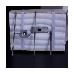 Ceramic Fiber Module Installation for Stove Insulation Refractory Application ST Grade 1050C Working Temperature