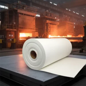 Ceramic Fiber Paper Battery Cell Insulation High Dielectric Strength Thermal Stability up 1260°C Ceramic Fiber Products