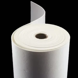 Ceramic Fiber Paper Non-Toxic Heat Resistant Furnace Insulation Thin Lightweight Easy to Cut