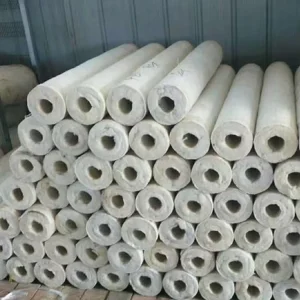 Ceramic Fiber Pipe KNRC Aluminum Silicate Material 1260c High Temperature Insulating Tube for Ceramic Kiln Pottery