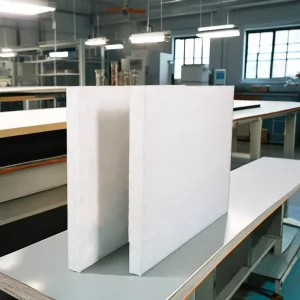 Ceramic Fiber Polycrystalline Mullite Fiber Board 260 320K Density